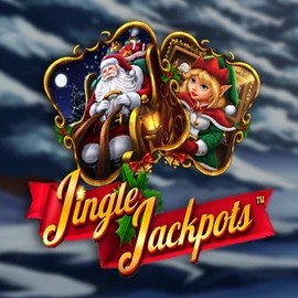Logo of Jingle Jackpots from Dragon Gaming at SportsBet Casino